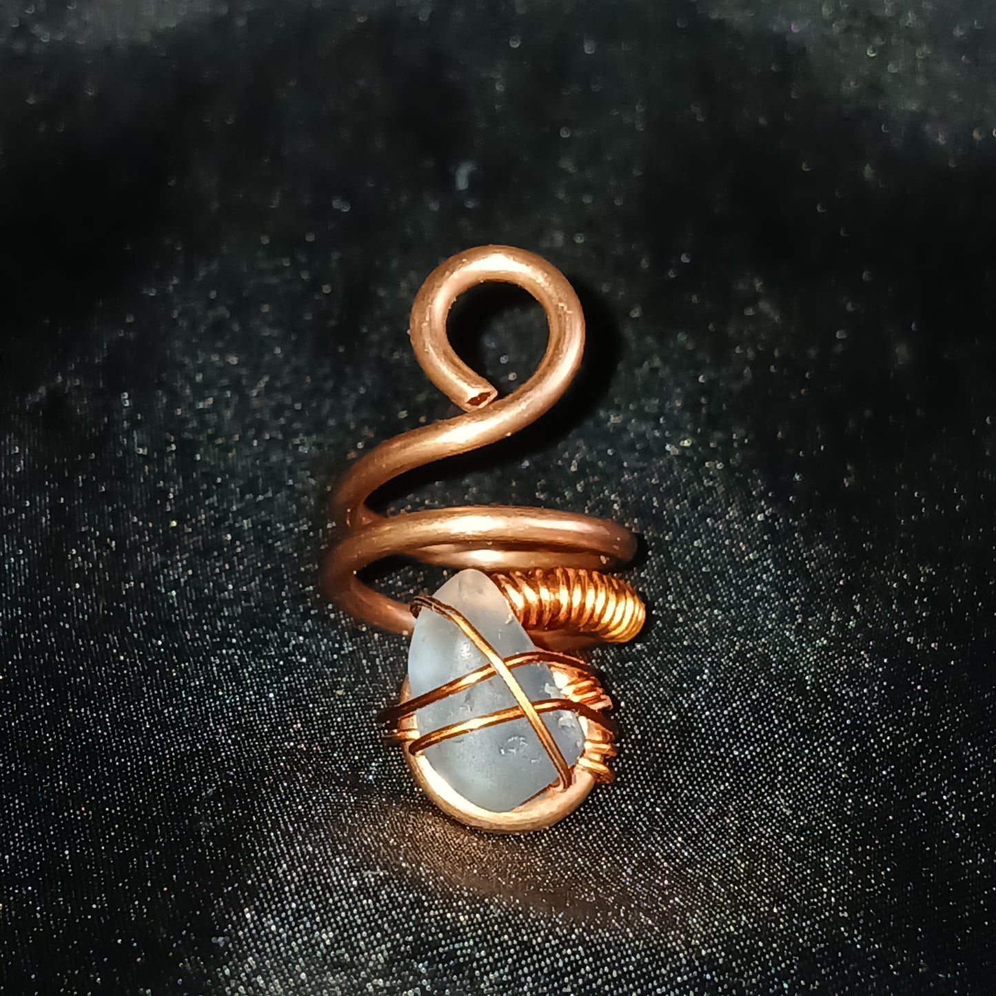 Copper Single Crystal Ring