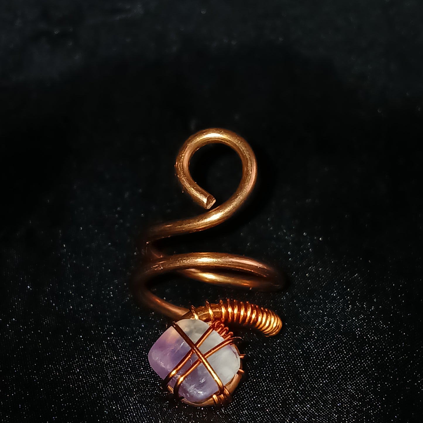 Copper Single Crystal Ring