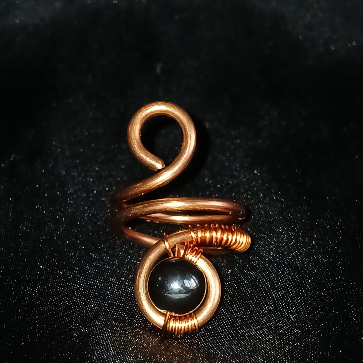 Hematite Fidget Ring